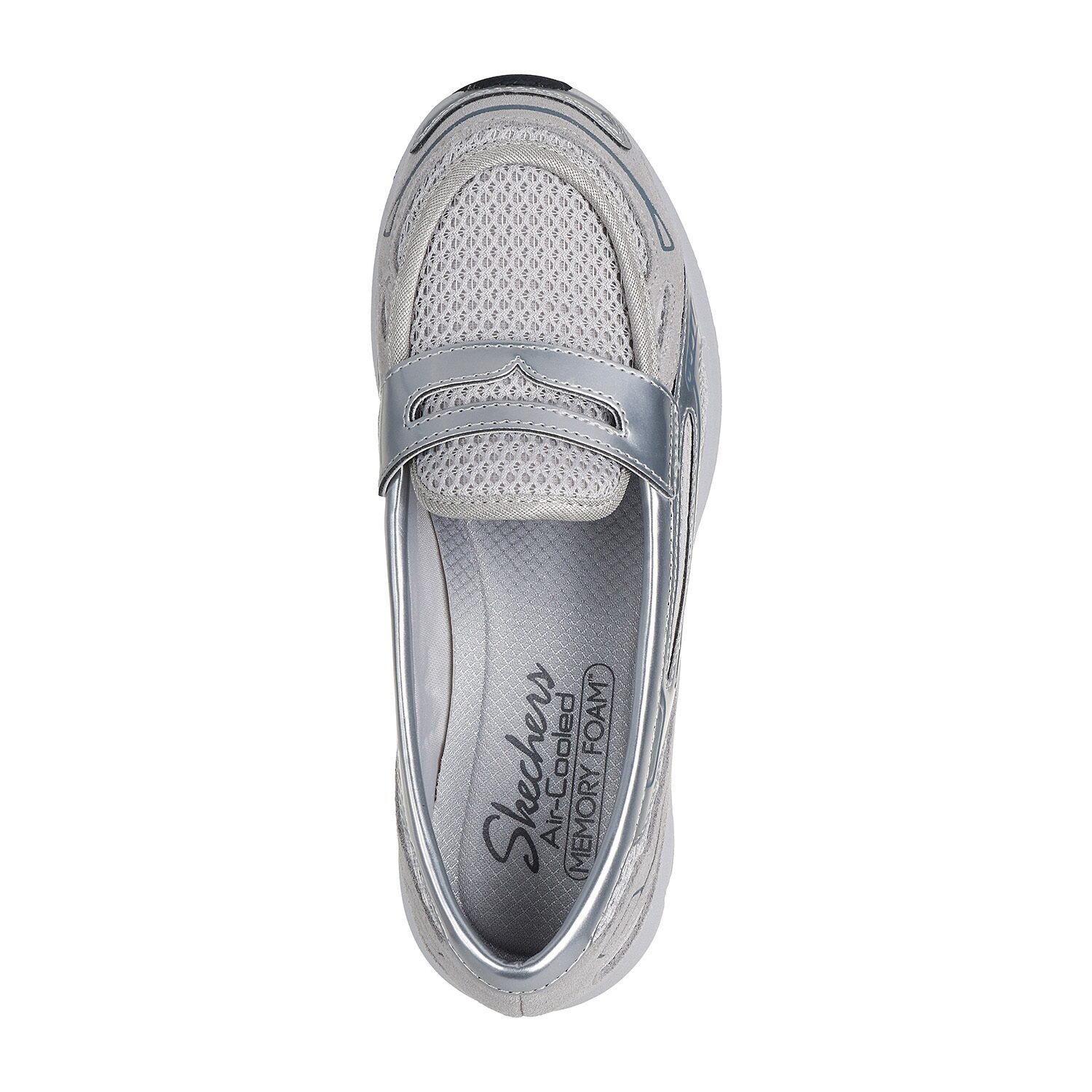 Skechers Var-City Womens Slip-On Walking Shoes