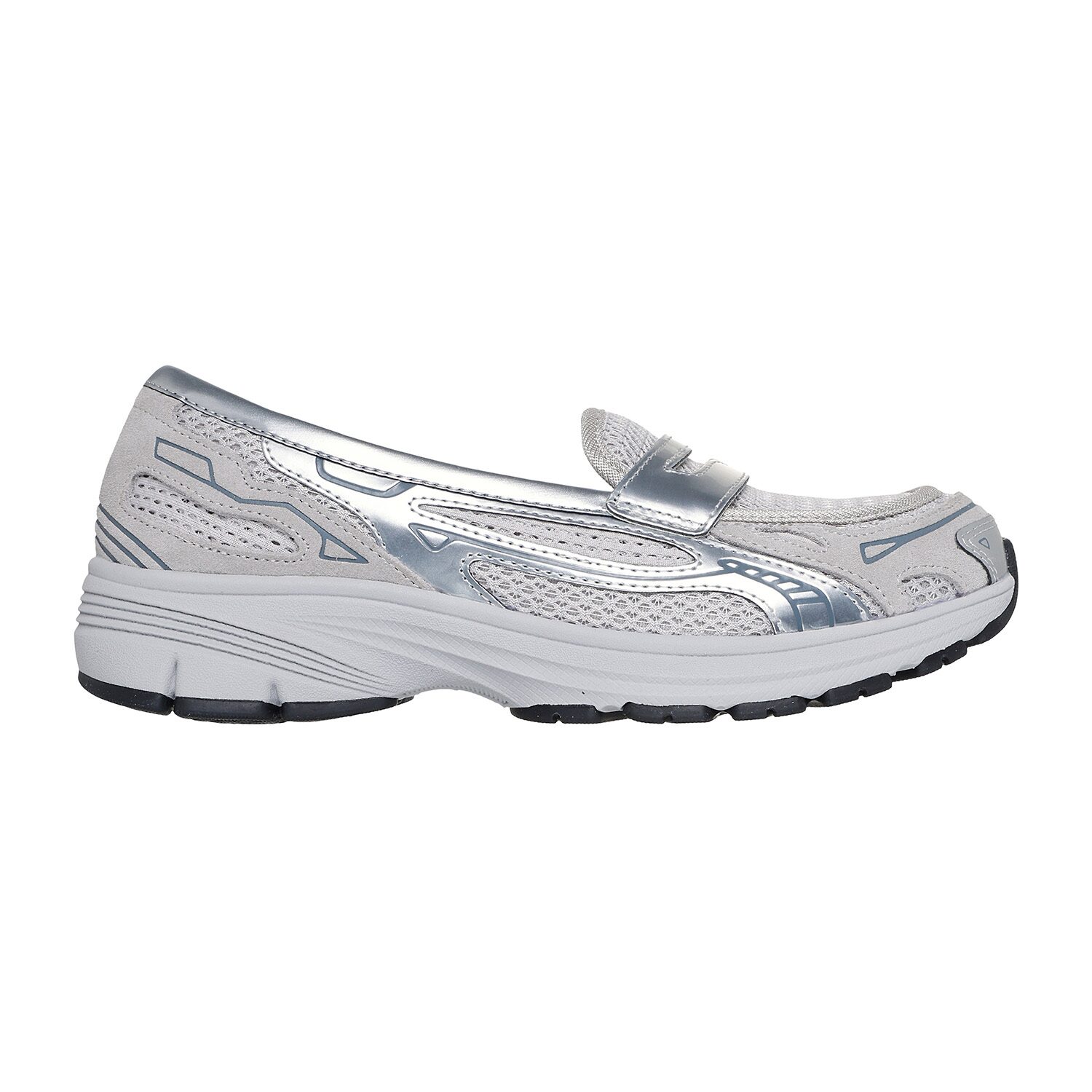 Skechers Var-City Womens Slip-On Walking Shoes