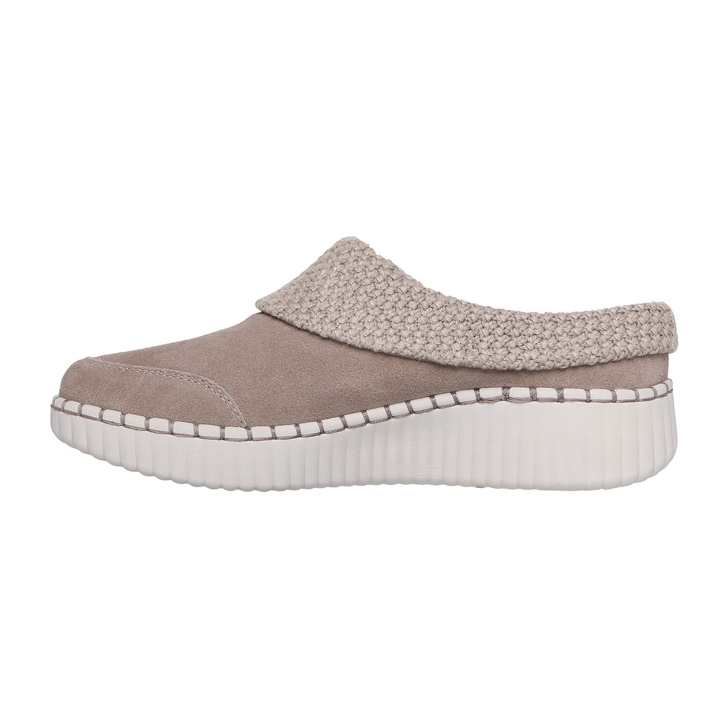 Skechers Wilshire Blvd Cloudy Skies Womens Almond Closed Toe Slip-On Shoe