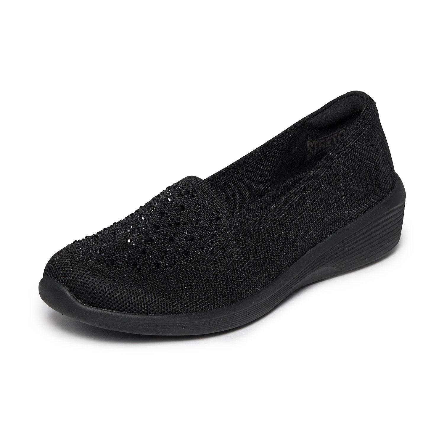 Skechers Arya Moonlit Ray Womens Almond Closed Toe Slip-On Shoe