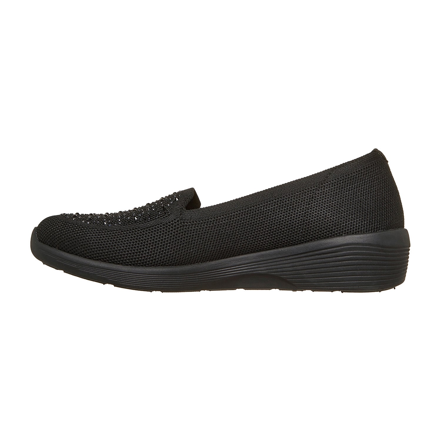 Skechers Arya Moonlit Ray Womens Almond Closed Toe Slip-On Shoe