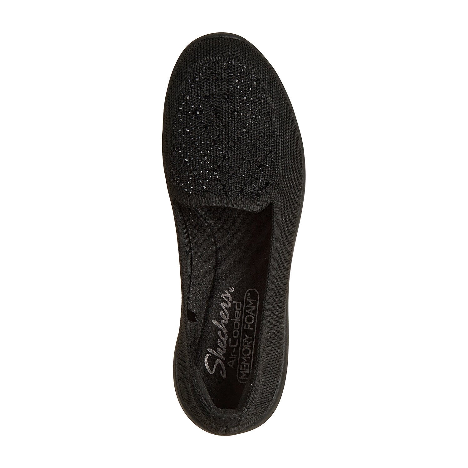 Skechers Arya Moonlit Ray Womens Almond Closed Toe Slip-On Shoe