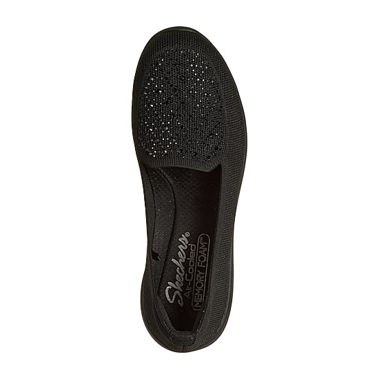Skechers Arya Moonlit Ray Womens Almond Closed Toe Slip-On Shoe