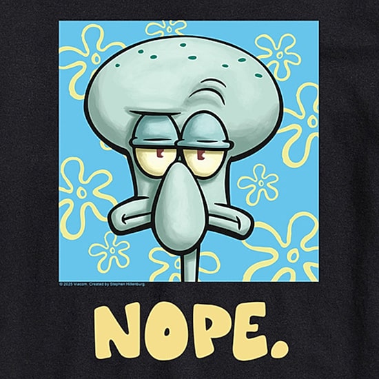 Novelty Mens Crew Neck Short Sleeve Regular Fit Spongebob Big and Tall Graphic T-Shirt