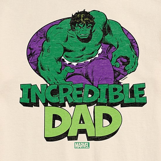 Novelty Mens Crew Neck Short Sleeve Regular Fit Hulk Marvel Big and Tall Graphic T-Shirt