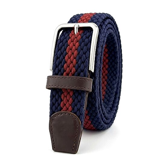 Florsheim Stretch Web Woven Mens Belt