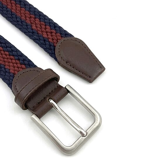 Florsheim Stretch Web Woven Mens Belt