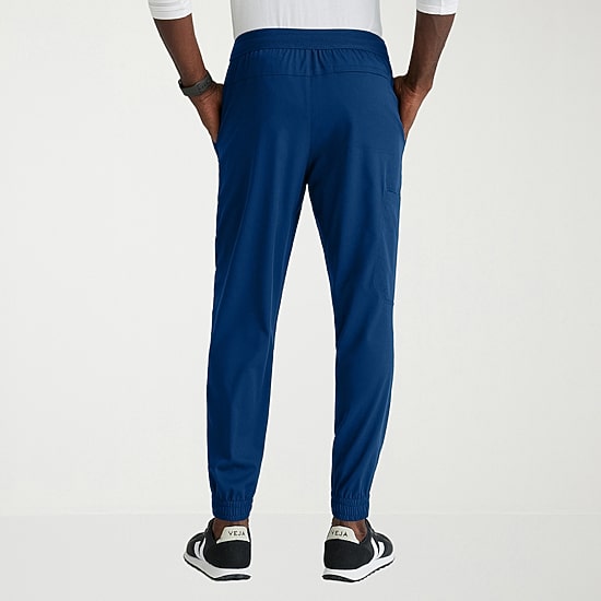 Grey's Anatomy™ by Barco Spandex Stretch Direct Grsp634 Striker 4-Pocket Jogger Mens Stretch Fabric Moisture Wicking Wrinkle Resistant Scrub Pant