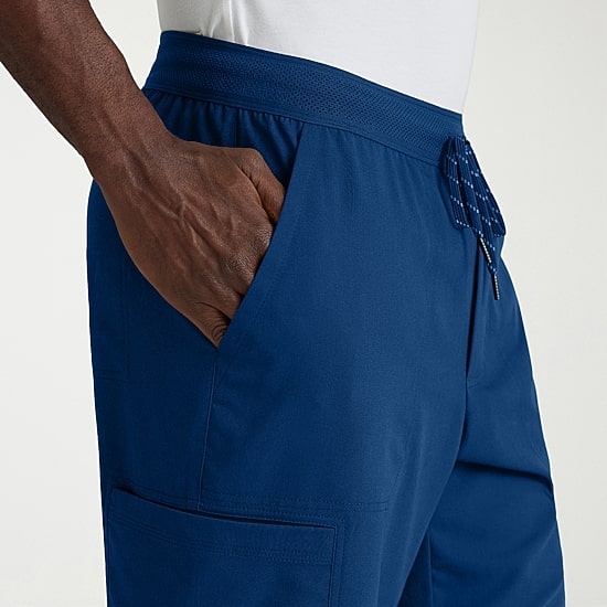 Grey's Anatomy™ by Barco Spandex Stretch Direct Grsp634 Striker 4-Pocket Jogger Mens Stretch Fabric Moisture Wicking Wrinkle Resistant Scrub Pant