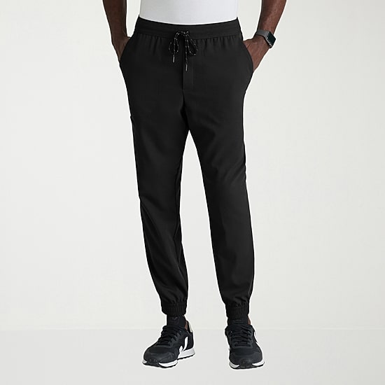 Grey's Anatomy™ by Barco Spandex Stretch Direct Grsp634 Striker 4-Pocket Jogger Mens Big and Tall Stretch Fabric Moisture Wicking Wrinkle Resistant Scrub Pant