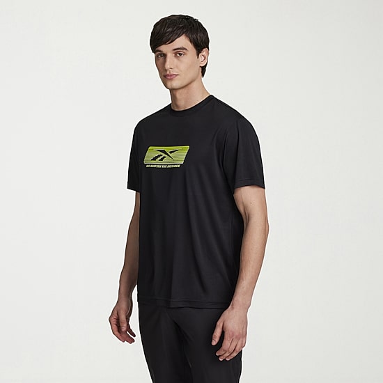 Reebok Mens Crew Neck Short Sleeve Active T-Shirt