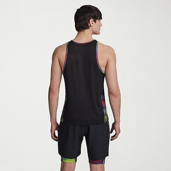 Reebok Mens Crew Neck Sleeveless Active Tank Top