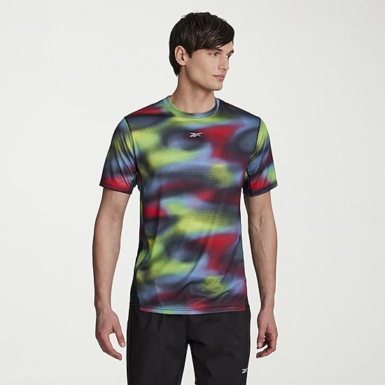 Reebok Mens Crew Neck Short Sleeve Active T-Shirt