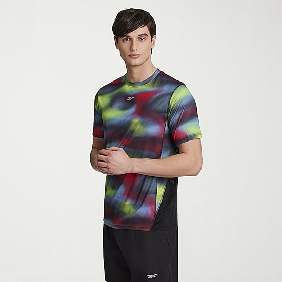 Reebok Mens Crew Neck Short Sleeve Active T-Shirt