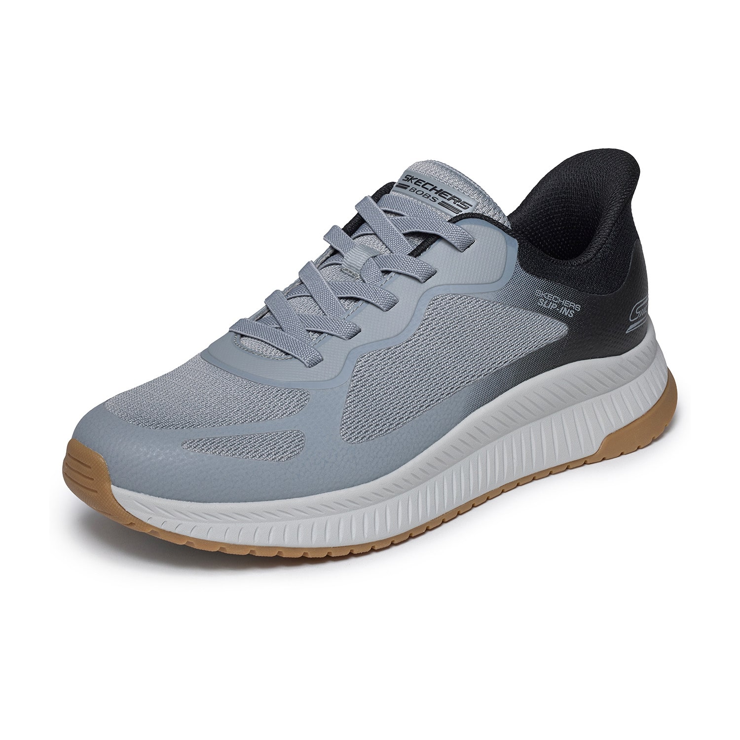 Skechers Bobs Hands Free Slip-Ins Sport Squad 4 Mens Walking Shoes