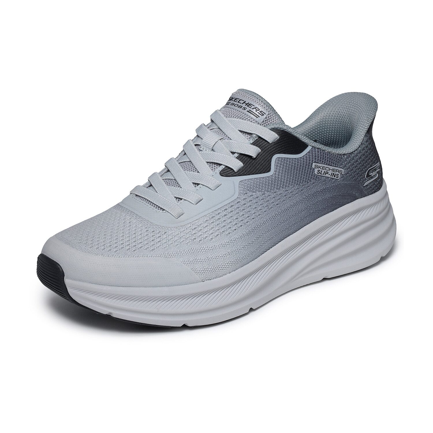Skechers Bobs Hands Free Slip-Ins Skillz Gradient Flow Mens Walking Shoes
