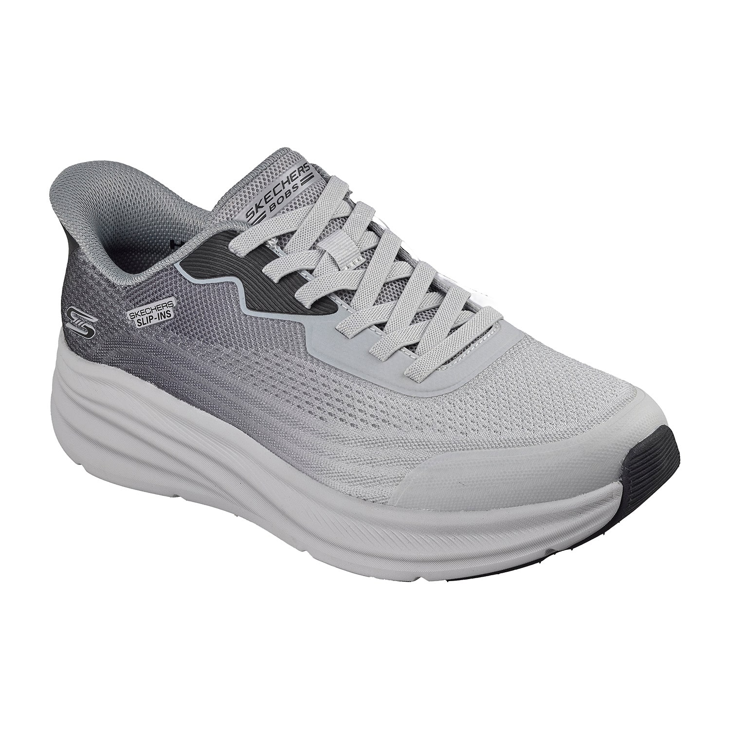 Skechers Bobs Hands Free Slip-Ins Skillz Gradient Flow Mens Walking Shoes