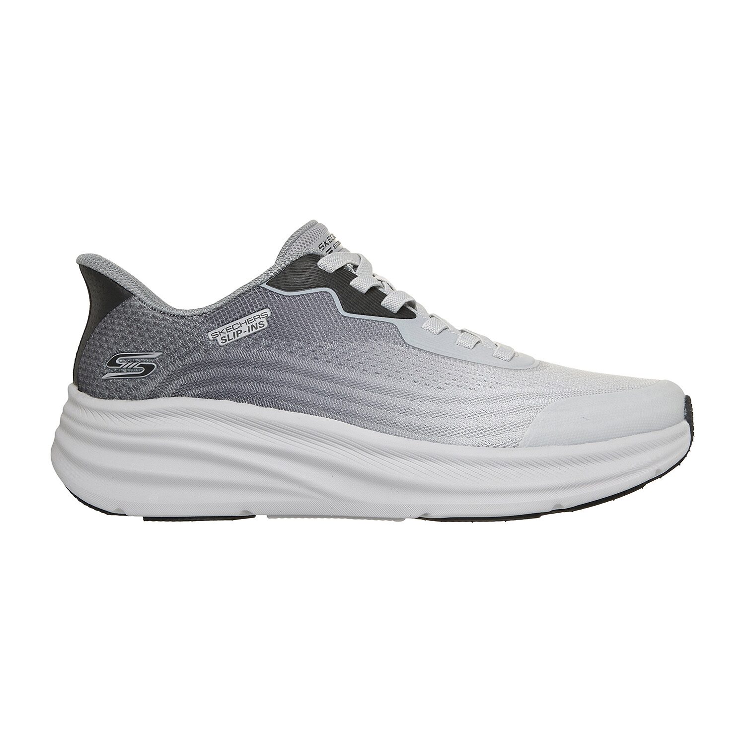 Skechers Bobs Hands Free Slip-Ins Skillz Gradient Flow Mens Walking Shoes