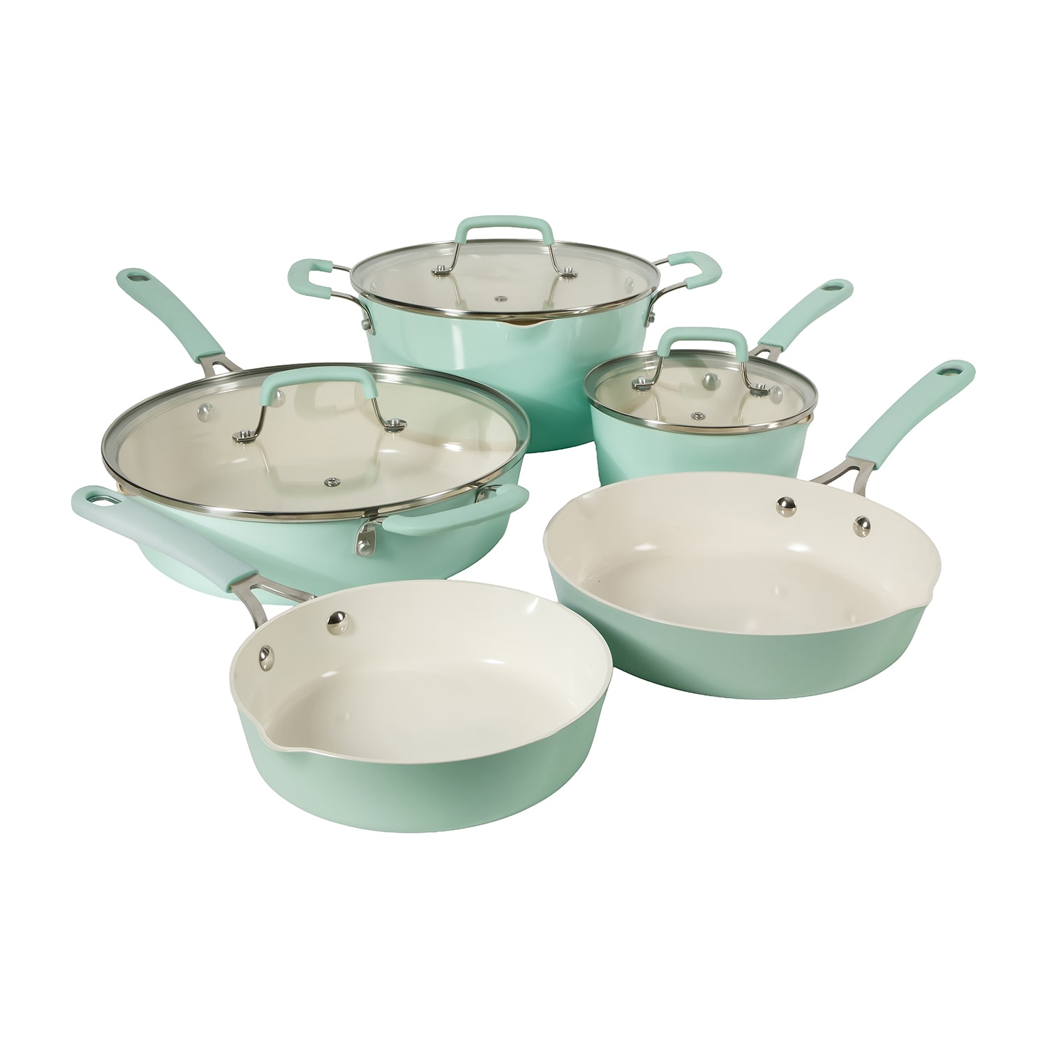 Martha Stewart Cosette 8-pc. Cookware Set
