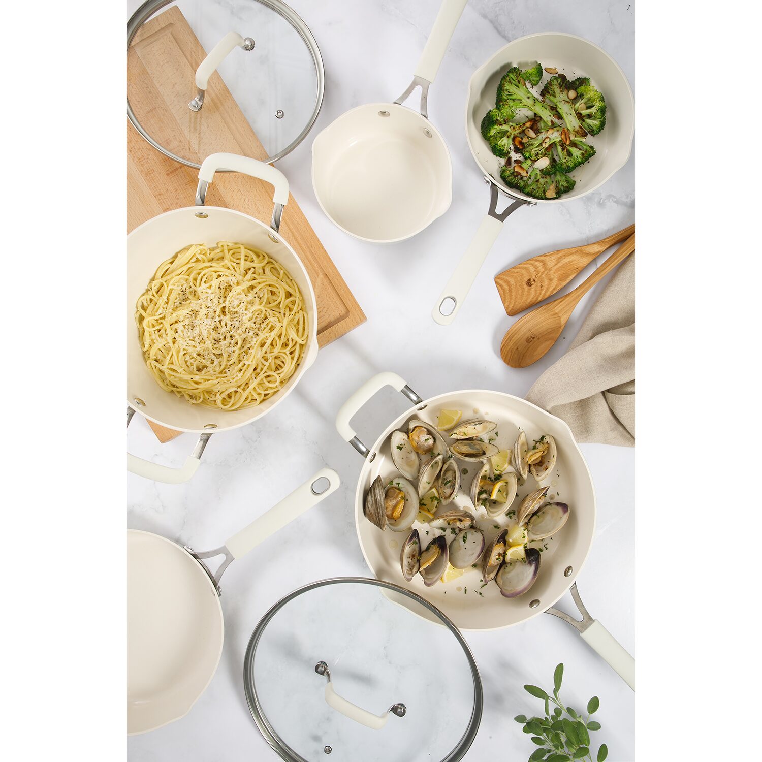 Martha Stewart Cosette 8-pc. Cookware Set