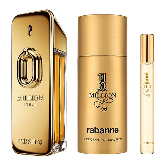 Rabanne Million Gold Eau de Parfum Intense 3-Pc Set