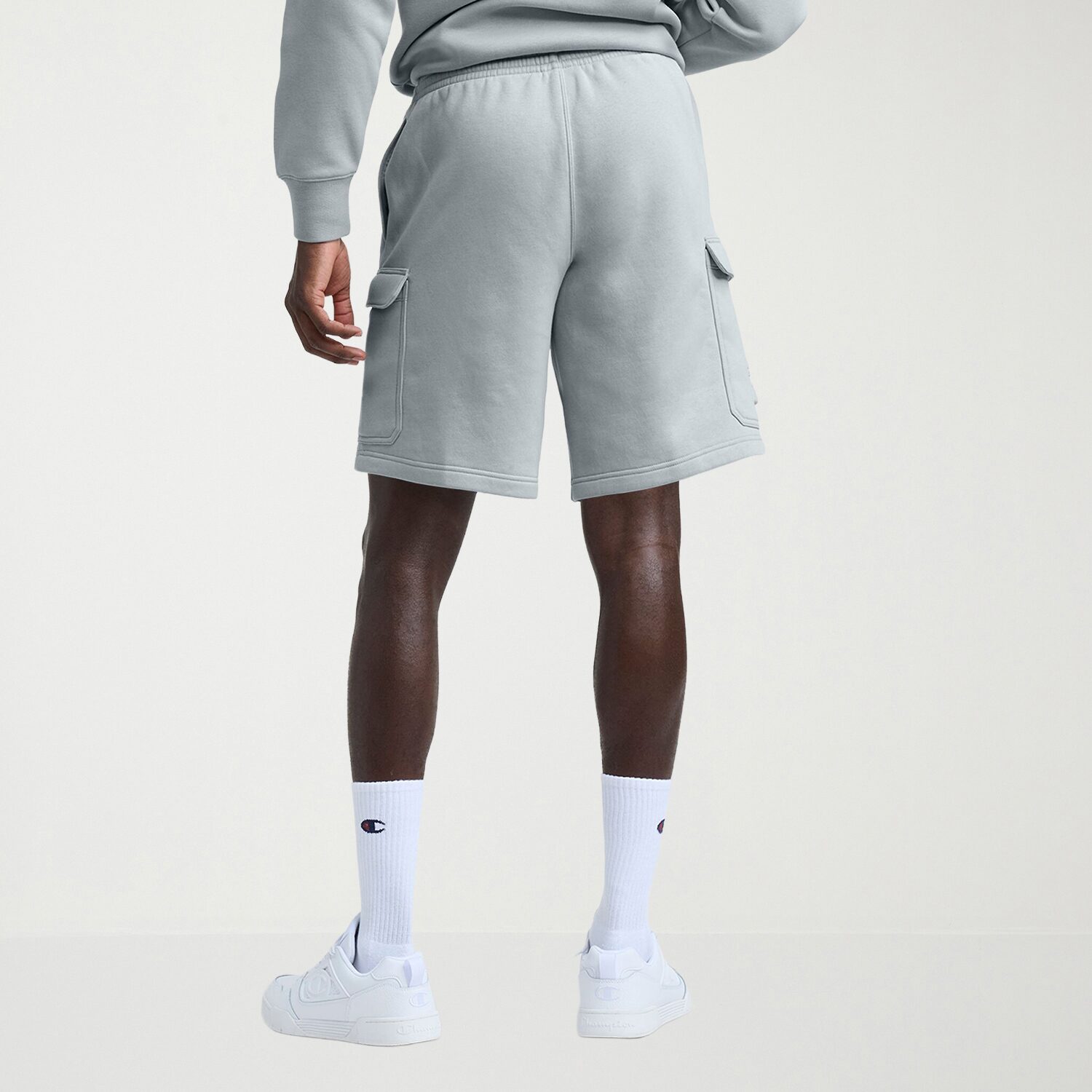 Champion Mens 8" Mid Rise Workout Shorts