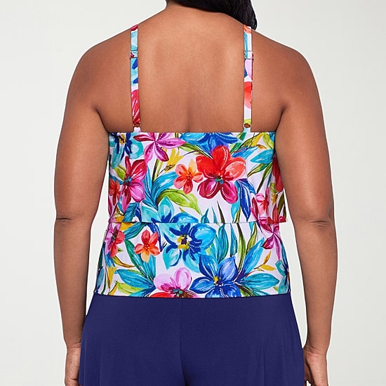 Trimshaper Womens Swim Romper