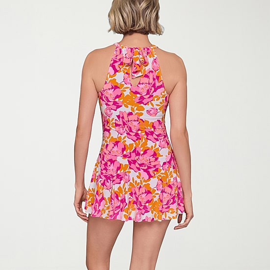 Liz Claiborne Womens Floral Swim Dress