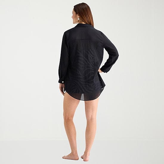 Sonnet Shores Womens Dress Swimsuit Cover-Up
