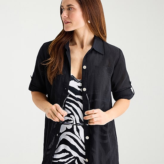 Sonnet Shores Womens Dress Swimsuit Cover-Up