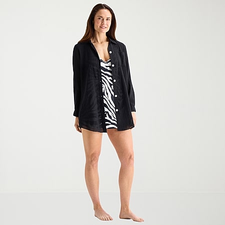 beach cover up dresses jcpenney Sonnet Shores Women's Plus Dress Swimsuit Cover-Up | White | Plus 1X | Swimsuit Cover-ups Dresses