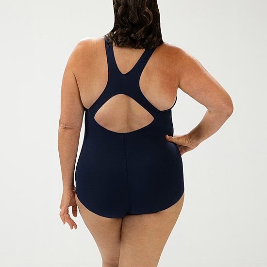 Dolfin Aquashape Conservative Lap Suit Womens Full Coverage One Piece Swimsuit