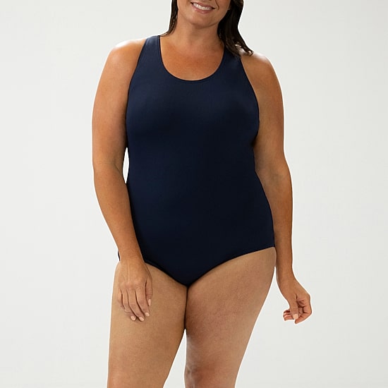 Dolfin Aquashape Conservative Lap Suit Womens Full Coverage One Piece Swimsuit