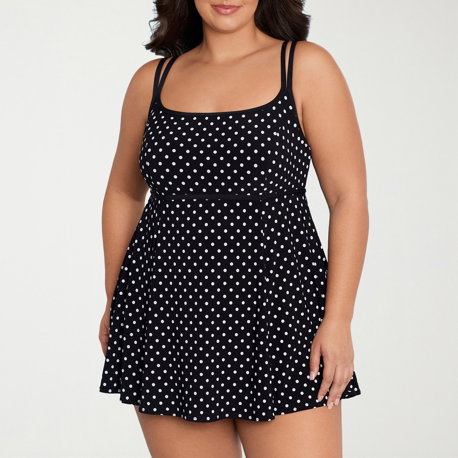 one piece swim dress plus size Disney Princess Collection by Unique Vintage Plus Size Mermaid Ombre S