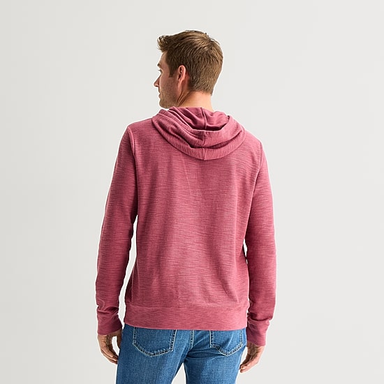 St. John's Bay Slub Mens Long Sleeve Hoodie