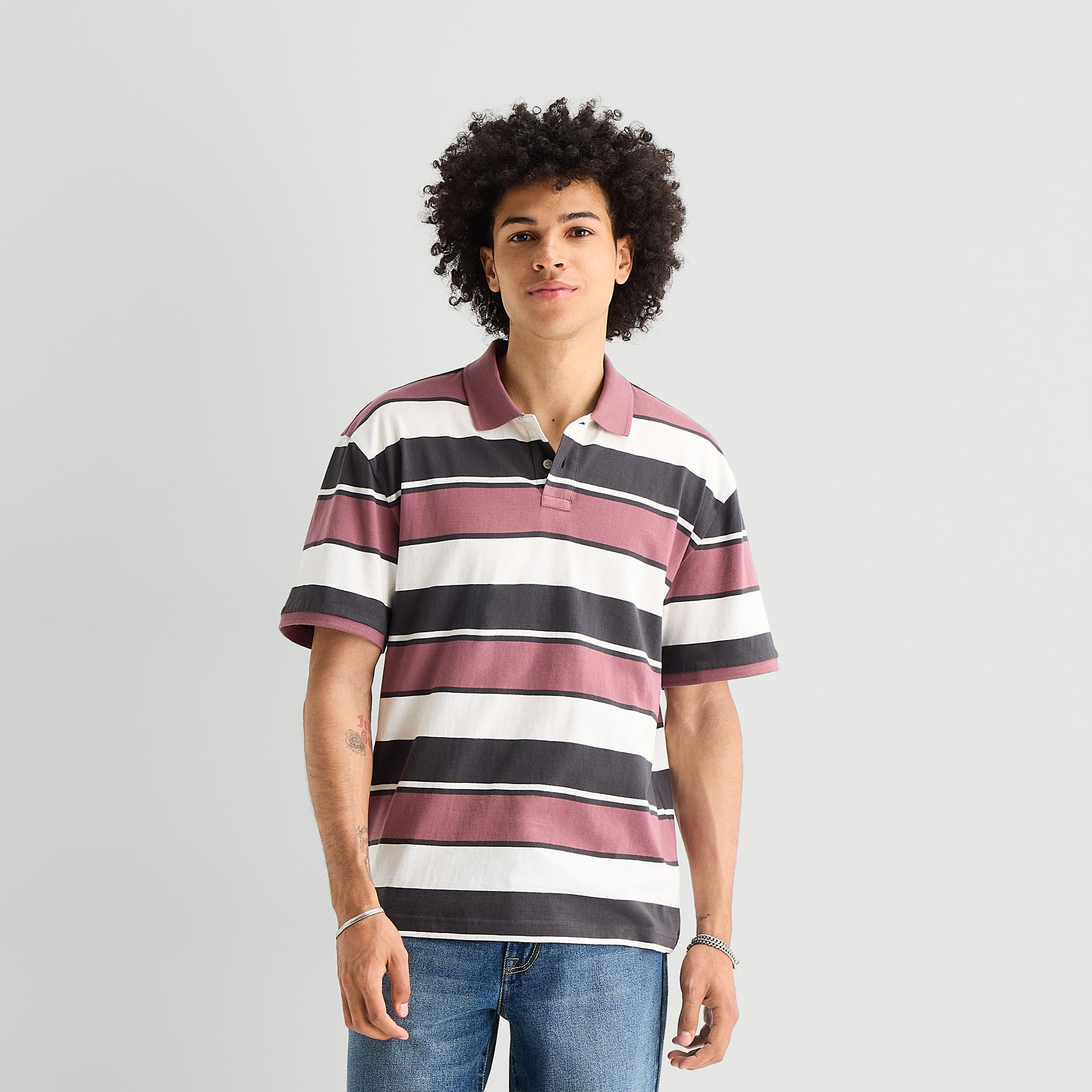 Arizona Mens Regular Fit Short Sleeve Polo Shirt