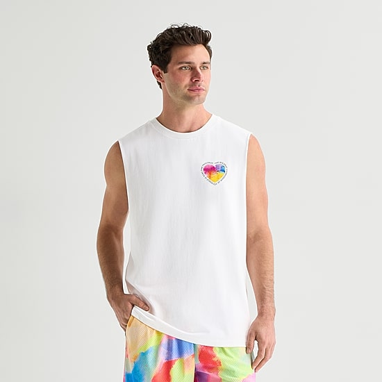 Hope & Wonder Pride Unisex Adult Crew Neck Short Sleeve Muscle T-Shirt