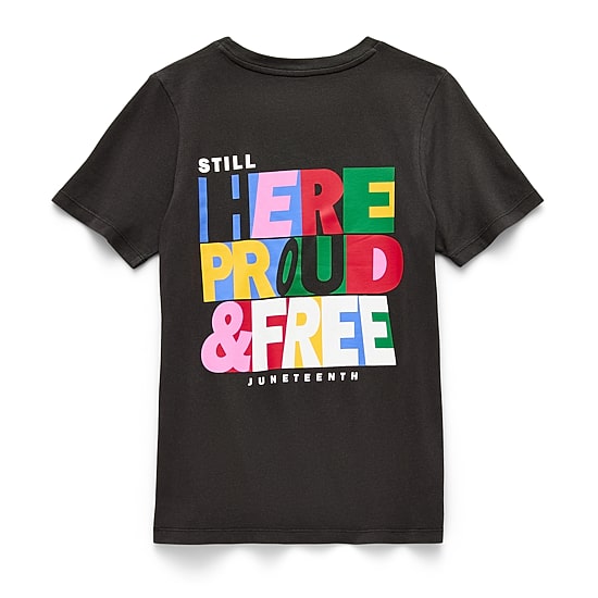 Hope & Wonder Juneteenth Big Kid Unisex Crew Neck Short Sleeve Regular Fit Graphic T-Shirt