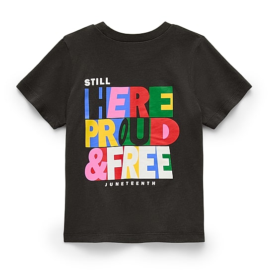 Hope & Wonder Juneteenth Unisex Crew Neck Short Sleeve Regular Fit Graphic T-Shirt