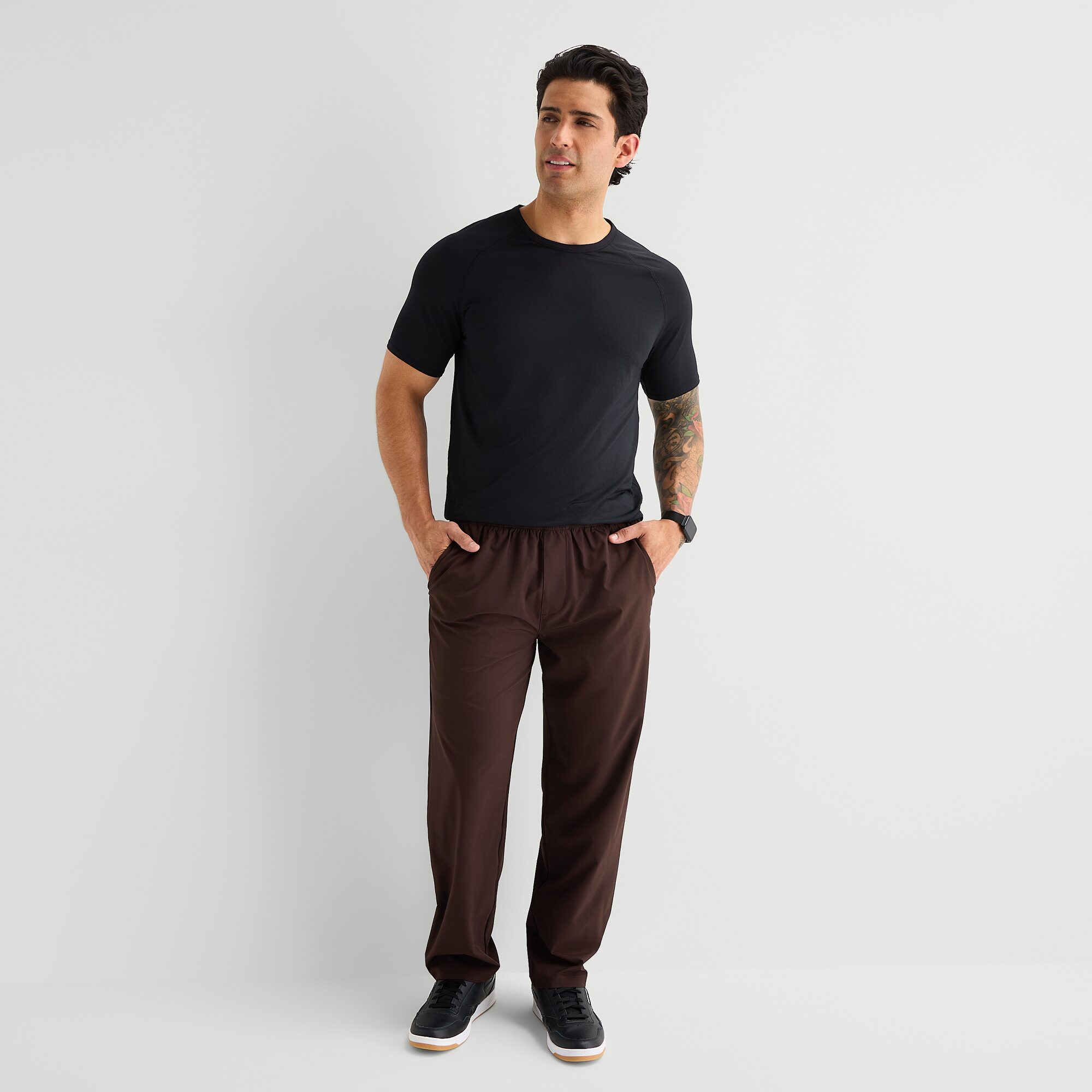 Xersion Mens Crew Neck Short Sleeve Quick Dry T-Shirt