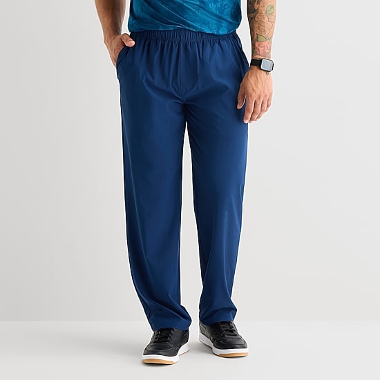 Xersion Mens Drawstring Straight Loose Fit Workout Pant