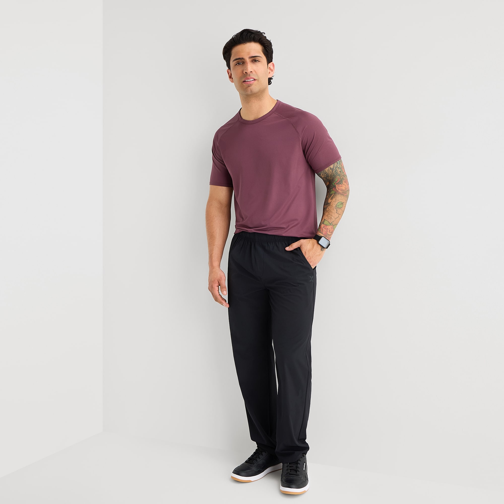 Xersion Mens Drawstring Loose Fit Workout Pant