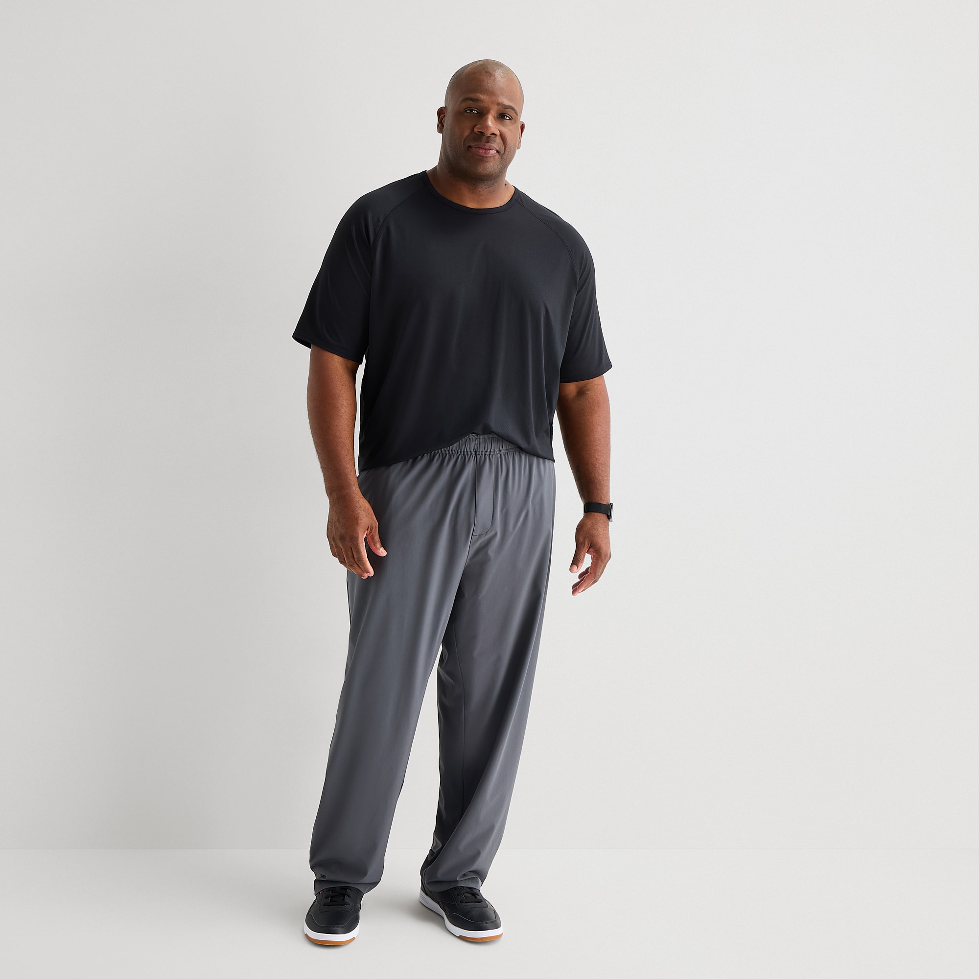 Xersion Mens Crew Neck Short Sleeve Quick Dry Big T-Shirt