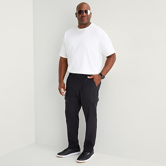 Shaquille O'Neal XLG™ Mens Drawstring Waist Regular Fit Big and Tall Cargo Pant