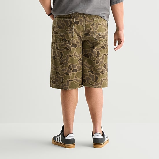 Arizona Baggy Fit Mens 12" Big and Tall Denim Short