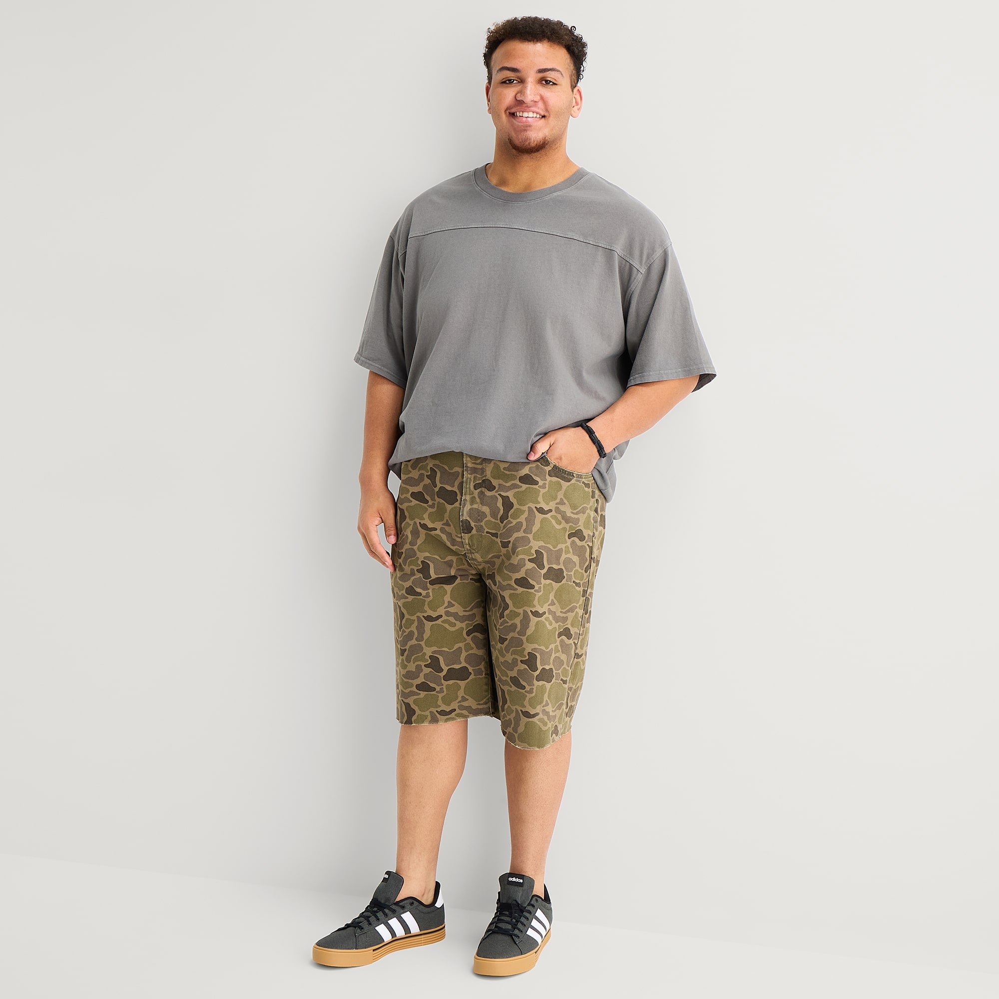 Arizona Baggy Fit Mens 12" Big and Tall Denim Short