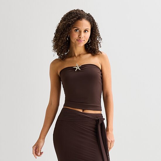 Forever 21 Womens Juniors Tube Top