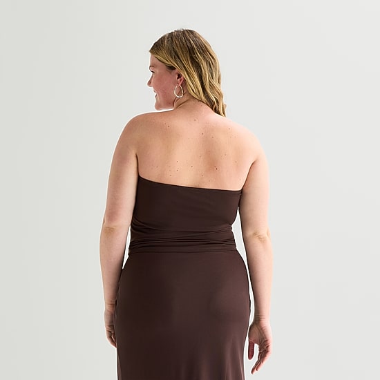 Forever 21 Womens Juniors Plus Tube Top