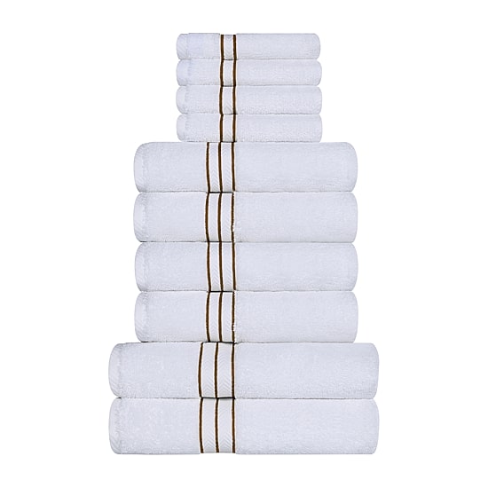 SUPERIOR® Hotel Spa Quality Turkish Cotton 10-pc. Quick Dry Bath Towel Set