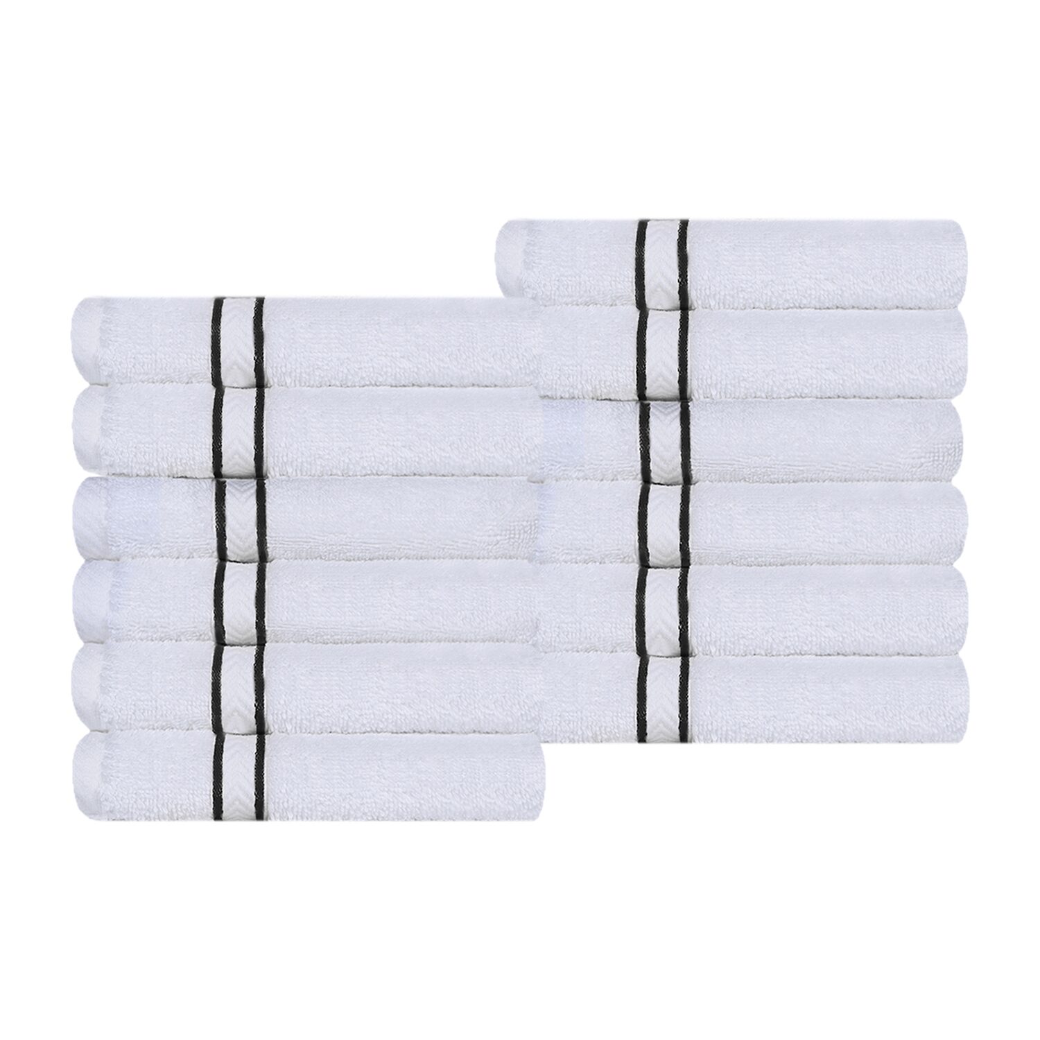 SUPERIOR® Hotel Spa Quality Turkish Cotton 12-pc. Quick Dry Washcloth